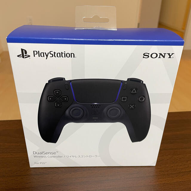 PlayStation(プレイステーション)の中古【PS5】DualSense ワイヤレスコントローラー ミッドナイトブラック エンタメ/ホビーのゲームソフト/ゲーム機本体(その他)の商品写真