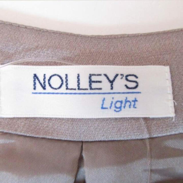 NOLLEY'S(ノーリーズ)のノーリーズ　レディース ワンピース　ゴールド ベージュ レディースのワンピース(ひざ丈ワンピース)の商品写真