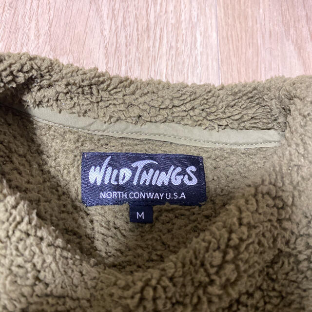 WILDTHINGS(ワイルドシングス)のWILDTHINGS PILE FLEECEPULLOVER メンズのトップス(その他)の商品写真