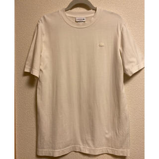 ラコステ(LACOSTE)の  ラコステ Tシャツ ホワイト サイズ3 (Tシャツ/カットソー(半袖/袖なし))