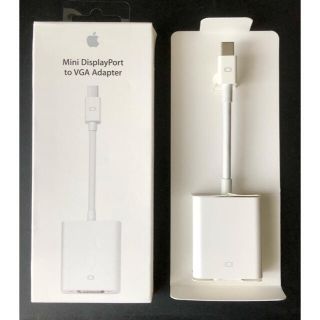 アップル(Apple)のApple純正 Mini DisplayPort - VGAアダプタ(PC周辺機器)