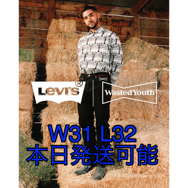 LeviLEVIS WASTED YOUTH 501 DENIM  W31 L32