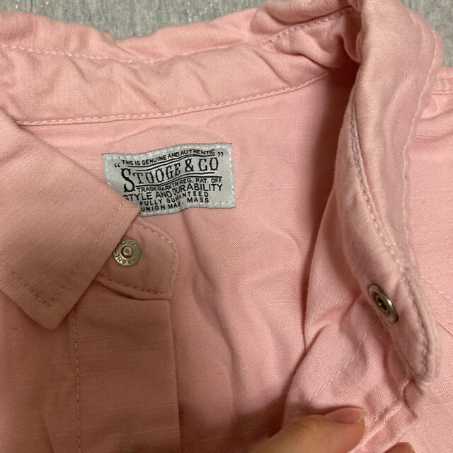 AZUL by moussy(アズールバイマウジー)の美品♡ピンク シャツ ジャケット メンズのトップス(シャツ)の商品写真