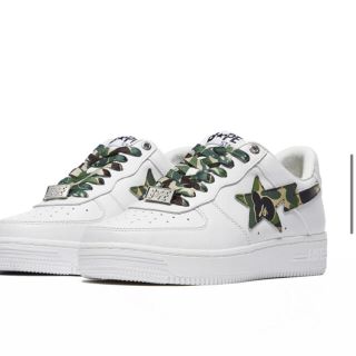 アベイシングエイプ(A BATHING APE)のbapesta ベイプスター　BAPESTA アベイシングエイプ  カモ　迷彩(スニーカー)