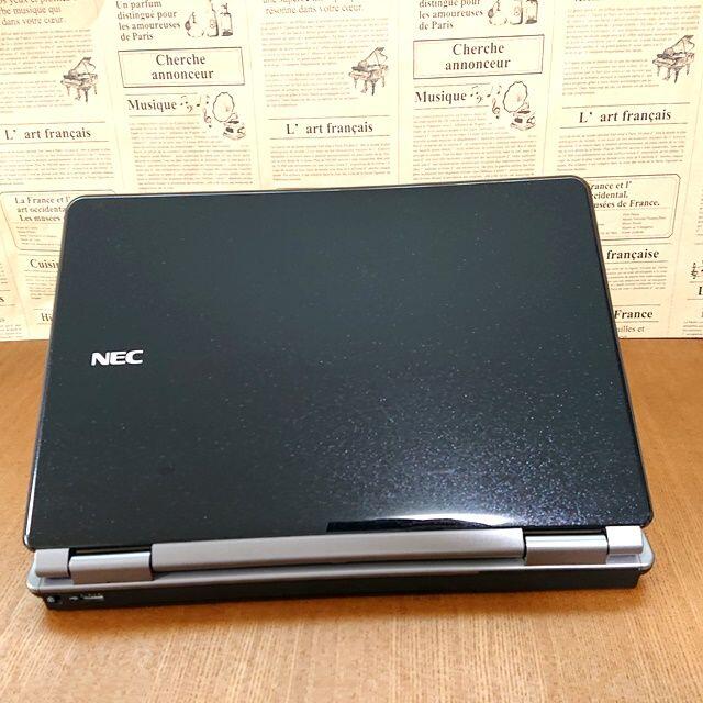 NEC(エヌイーシー)の訳あり 綺麗なブラック NEC ノートパソコン Corei5 スマホ/家電/カメラのPC/タブレット(ノートPC)の商品写真