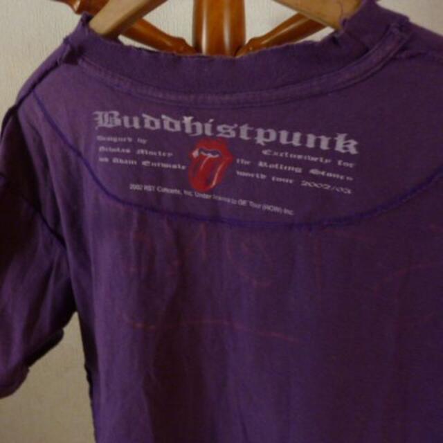 BUDDHIST PUNK(ブディストパンク)のローリングストーンズ ブディストパンク 2002年ワールドツアー ベロTee  メンズのトップス(Tシャツ/カットソー(半袖/袖なし))の商品写真