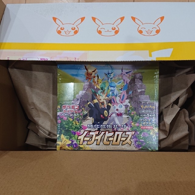 ポケモンカードゲーム イーブイヒーローズ1BOX