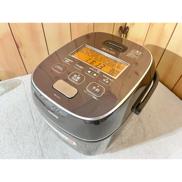 象印 圧力IH炊飯器(5.5合炊き) ブラウン ZOJIRUSHI 極め炊き NW-JC10-TA - 4