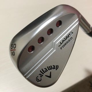 キャロウェイ(Callaway)のキャロウェイ JAWS FORGED ウェッジ クロムメッキ 50°(クラブ)