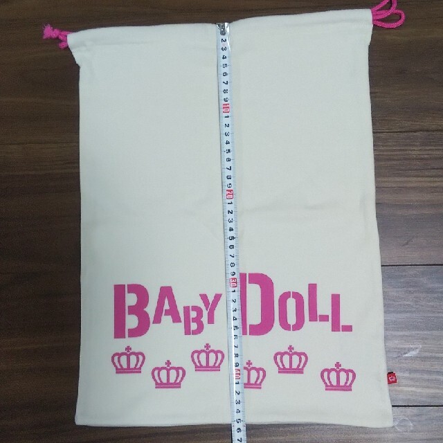 BABYDOLL(ベビードール)のBABY DOLL ベビードール 巾着袋 新品 未使用 キッズ/ベビー/マタニティのこども用バッグ(その他)の商品写真