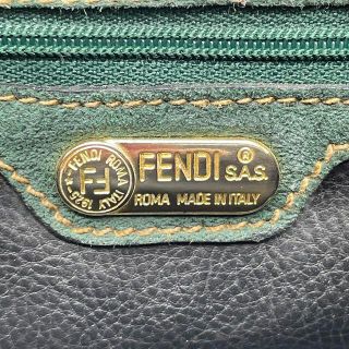 ✨レア✨フェンディ　FENDI　3WAY　バッグ　　グリーン