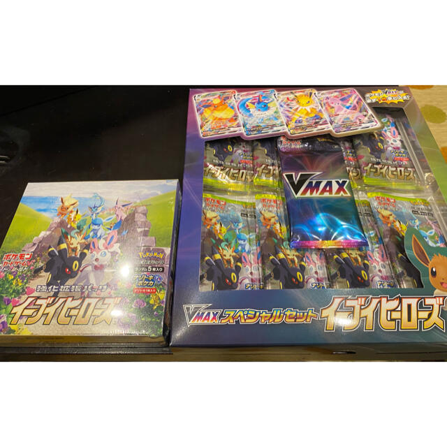 大人女性の ポケモン - ポケモンカードゲームイーブイヒーローズ強化拡張パックVMAXスペシャルセット カード