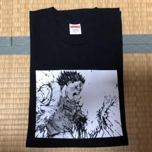 Supreme Arm Tee 黒S アキラ シュプリーム アーム ティー