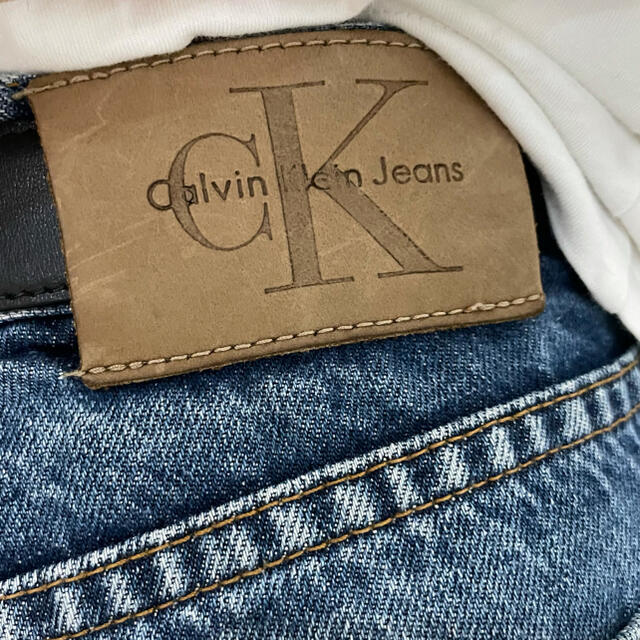 Calvin Klein(カルバンクライン)のフレアデニム ブーツカット ベルボトム デニム  リーバイス 90s メンズのパンツ(デニム/ジーンズ)の商品写真