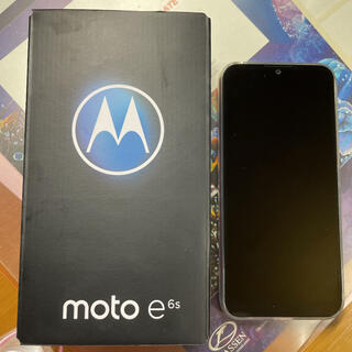 モトローラ(Motorola)のMOTOROLA moto e6s エレキピンク simフリー(スマートフォン本体)