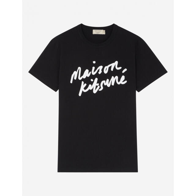 MAISON KITSUNE'(メゾンキツネ)の★TV衣装★　メゾンキツネ　HANDWRITING CLASSIC T レディースのトップス(Tシャツ(半袖/袖なし))の商品写真