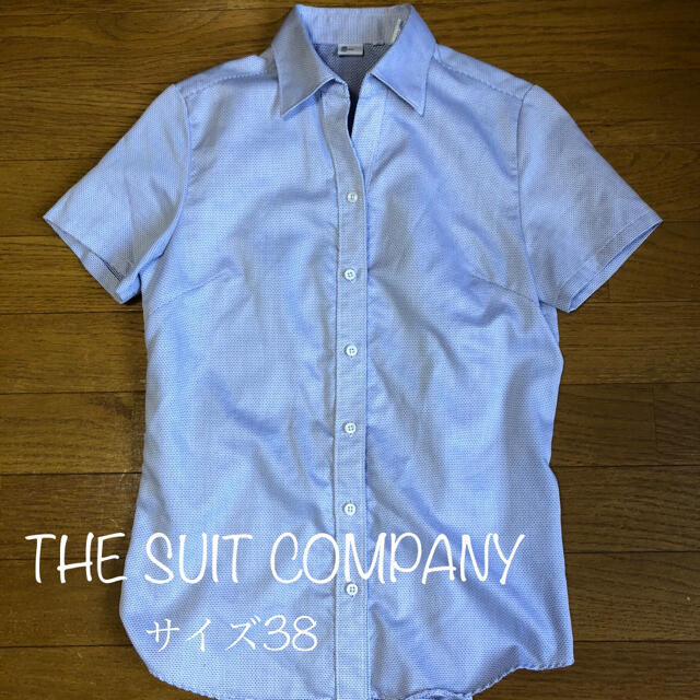 THE SUIT COMPANY(スーツカンパニー)のスーツカンパニー　半袖シャツ　レディース レディースのトップス(シャツ/ブラウス(半袖/袖なし))の商品写真