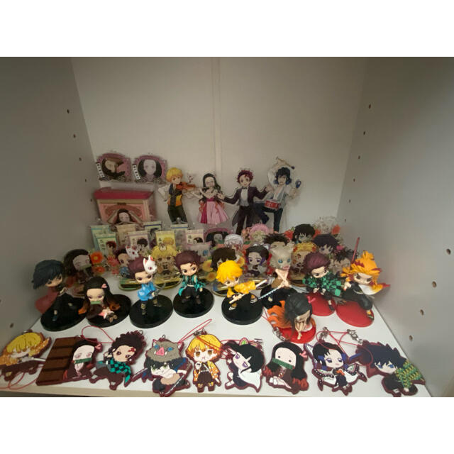 鬼滅の刃 フィギュア アクスタ ラバストグッズセット-