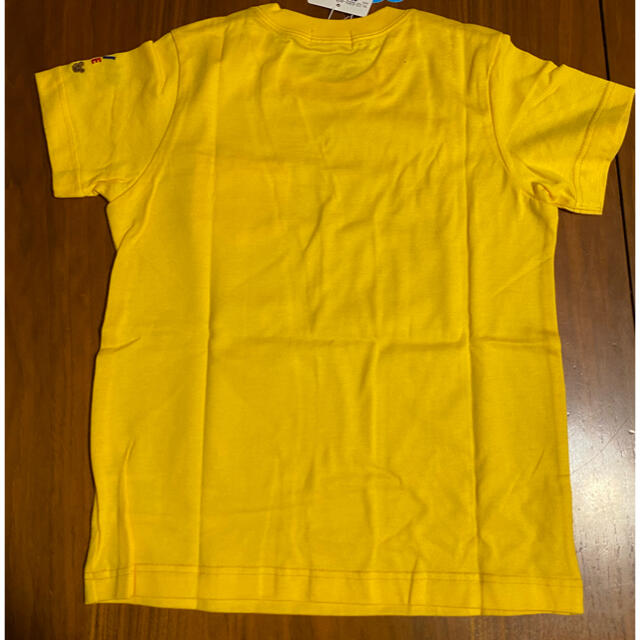 mikihouse(ミキハウス)の新品未使用　ミキハウスB級品Tシャツ　120cm  イエロー キッズ/ベビー/マタニティのキッズ服男の子用(90cm~)(Tシャツ/カットソー)の商品写真