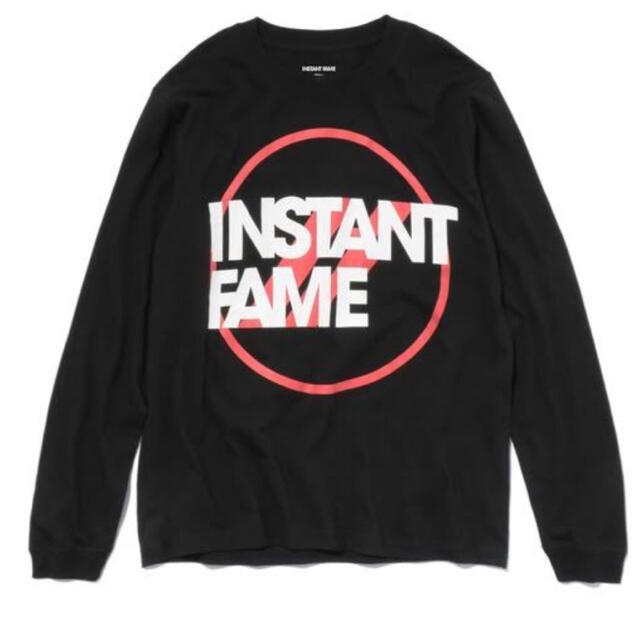 新品サイズXL INSTANT FAME ロンT スカパラ Tシャツ+カットソー(七分+長袖)