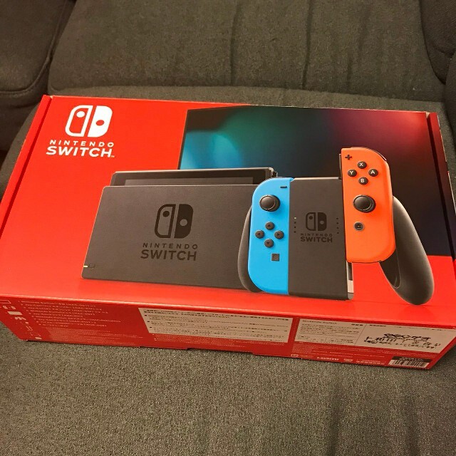 【新型】Nintendo Switch (ネオンブルー､ネオンレッド)