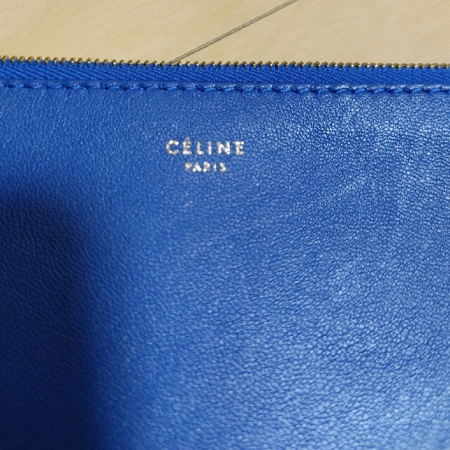 celine(セリーヌ)のCELINE　ｾﾘｰﾇ　ﾛｺﾞ　ﾎﾟｰﾁ　ｸﾗｯﾁﾊﾞｯｸ　 レディースのバッグ(クラッチバッグ)の商品写真