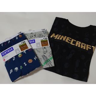 ユニクロ(UNIQLO)のマイクラ tシャツ ステテコ ユニクロ コラボ マインクラフト(Tシャツ/カットソー)