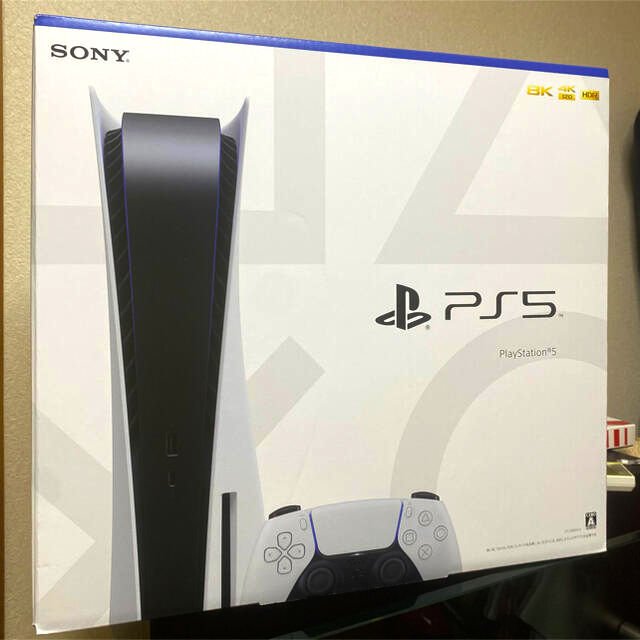 ps5 新品・未使用・未開封・保証書付き家庭用ゲーム機本体