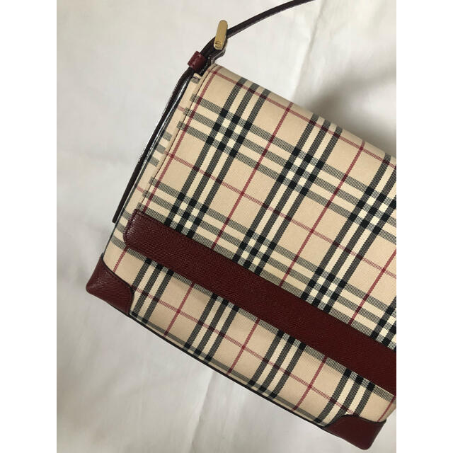 値下げSALE BURBERRY バーバリー ショルダーバッグ ノバチェック 斜