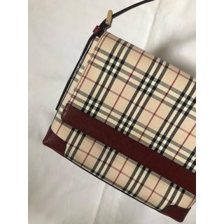 バーバリー(BURBERRY)のBURBERRY バーバリー ショルダーバッグ ノバチェック 斜めがけ フラップ(ショルダーバッグ)