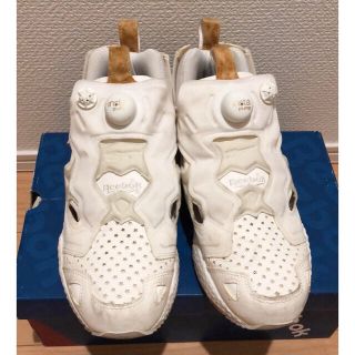 リーボック(Reebok)のReebok atmos PUMP FURY  WHITE LEOPARD(スニーカー)