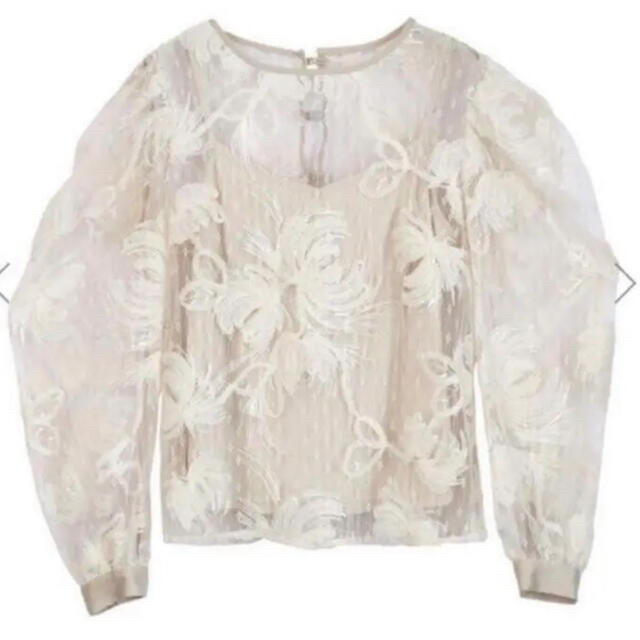 Ameri VINTAGE(アメリヴィンテージ)のUNDRESSED 2WAY FAIRY LACE BLOUSE レディースのトップス(シャツ/ブラウス(長袖/七分))の商品写真