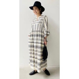 アパルトモンドゥーズィエムクラス(L'Appartement DEUXIEME CLASSE)のL'Appartement      ☆ embroidery dress ☆(ロングワンピース/マキシワンピース)