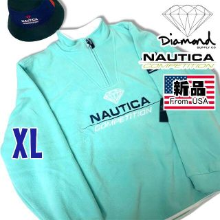 ノーティカ(NAUTICA)の新品 ダイアモンドサプライ × ノーティカ フリースジャケット XL(ブルゾン)