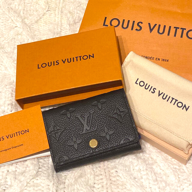 グレインレザー皮革の種類正規品♡LOUIS VUITTON 名刺入れ☆早い者勝ち