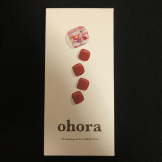 ohora フット用ジェルネイルシール(ネイル用品)