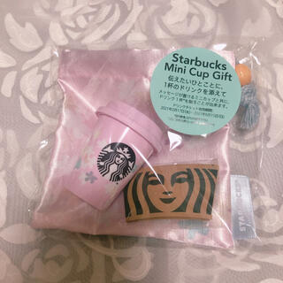 スターバックスコーヒー(Starbucks Coffee)のSTARBUCKS ミニカップギフト SAKURA2021(小物入れ)
