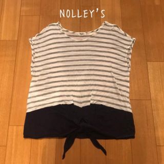 ノーリーズ(NOLLEY'S)のNOLLEY'Sボーダーカットソー♡(カットソー(半袖/袖なし))