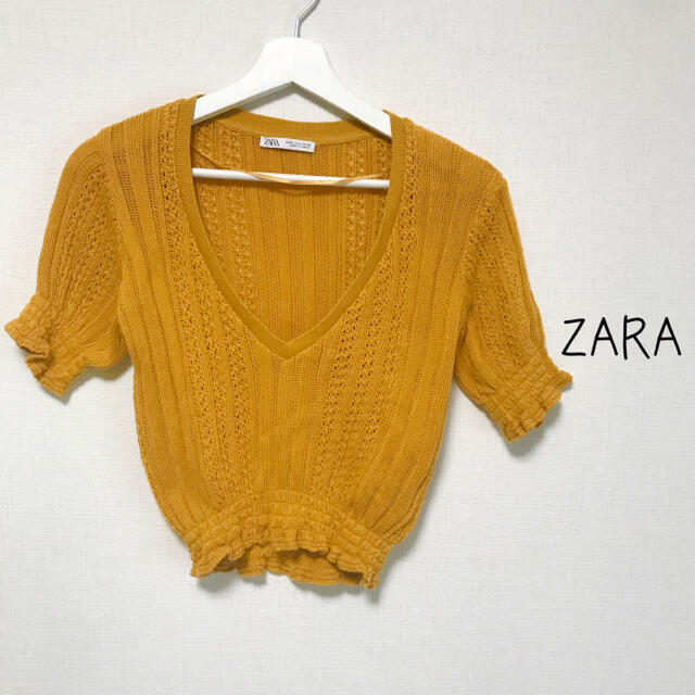 ZARA(ザラ)の美品　ZARA　トゥデイフル　アメリヴィンテージ レディースのトップス(カットソー(半袖/袖なし))の商品写真