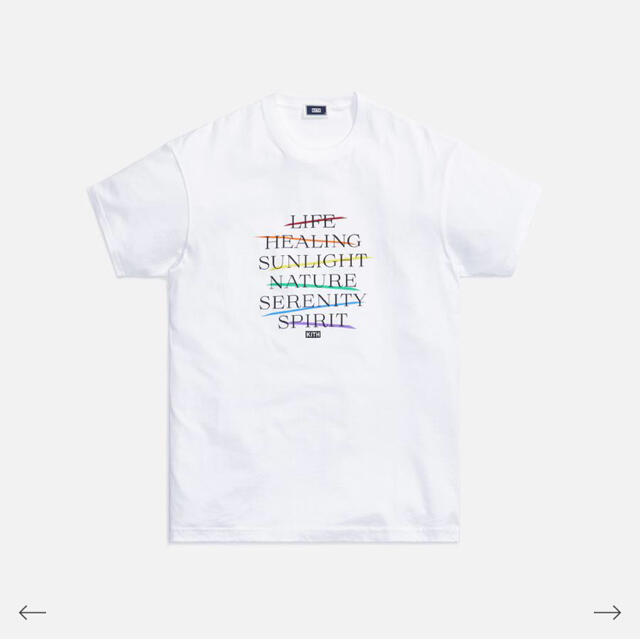 Ron Herman(ロンハーマン)の✨新品未使用✨KITH プライド ミーニング Tシャツ メンズのトップス(Tシャツ/カットソー(半袖/袖なし))の商品写真