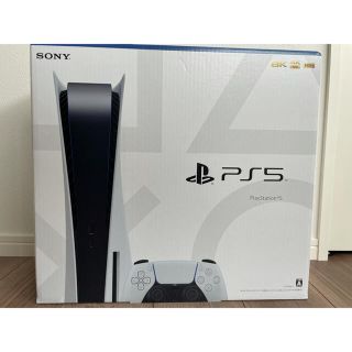 プレイステーション(PlayStation)の新品未開封 PS5 本体 CFI-1000A01 ディスクドライブ搭載モデル(家庭用ゲーム機本体)