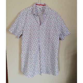 ザラ(ZARA)のZARA メンズ　花柄シャツ(シャツ)