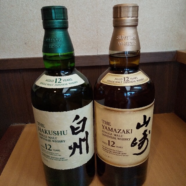 サントリー山崎12年、白州12年2本セット お手頃価格 www