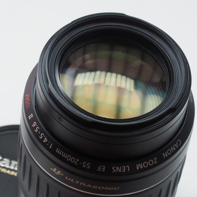 【美品】キャノンEF55-200mm超望遠ズーム⭐️スポーツ、イベントで大活躍