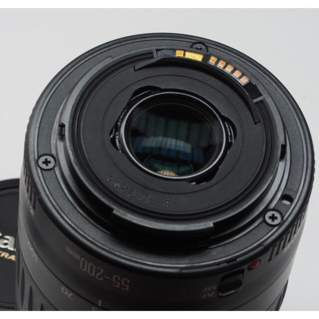 【美品】キャノンEF55-200mm超望遠ズーム⭐️スポーツ、イベントで大活躍