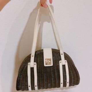 ケイトスペードニューヨーク(kate spade new york)の【みー様】ケイトスペード　カゴバッグ(かごバッグ/ストローバッグ)