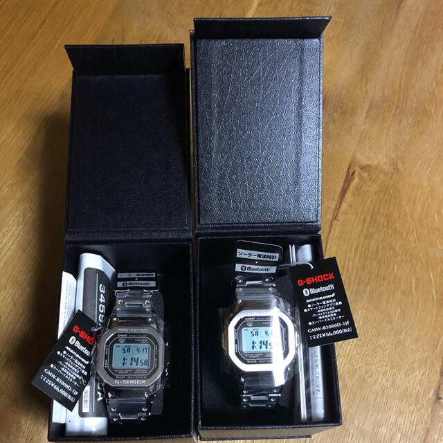 G-SHOCK GMW-B5000D-1JF フルメタル シルバー