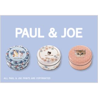 ポールアンドジョー(PAUL & JOE)のPAUL & JOE オリジナル缶ケース（ラムネ入り）(ヘアゴム/シュシュ)