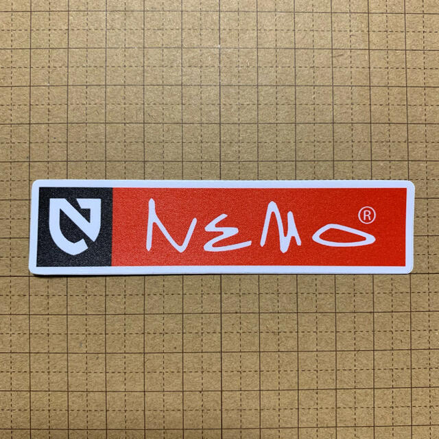 NEMO  ニーモ　ステッカー スポーツ/アウトドアのアウトドア(テント/タープ)の商品写真