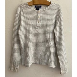 ポロラルフローレン(POLO RALPH LAUREN)のRALPH LAURENラルフローレン ヘンリーネックシャツ ボーダー S(8)(Tシャツ/カットソー)